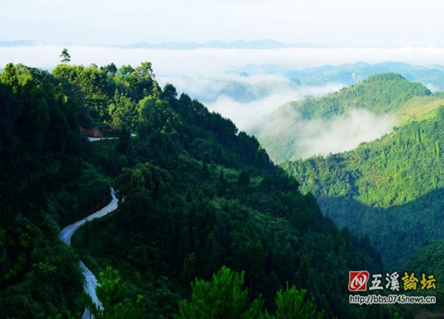 麻阳山间初秋美景