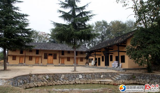 修复好的蔡锷故居