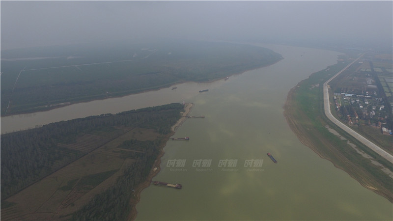 湘阴芦林潭,湘江资江在这里交汇流入洞庭湖.