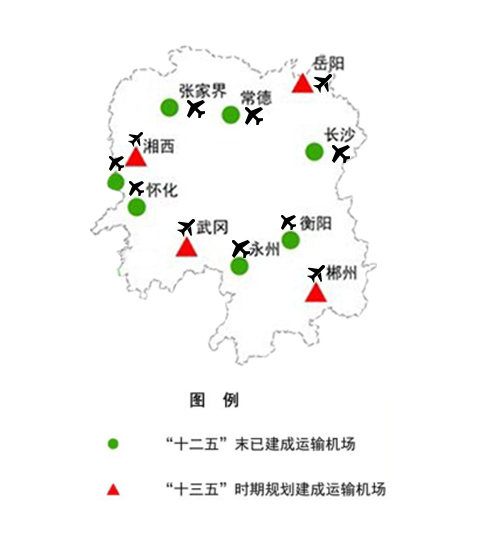 大手笔十三五湖南要建这些高铁高速和机场