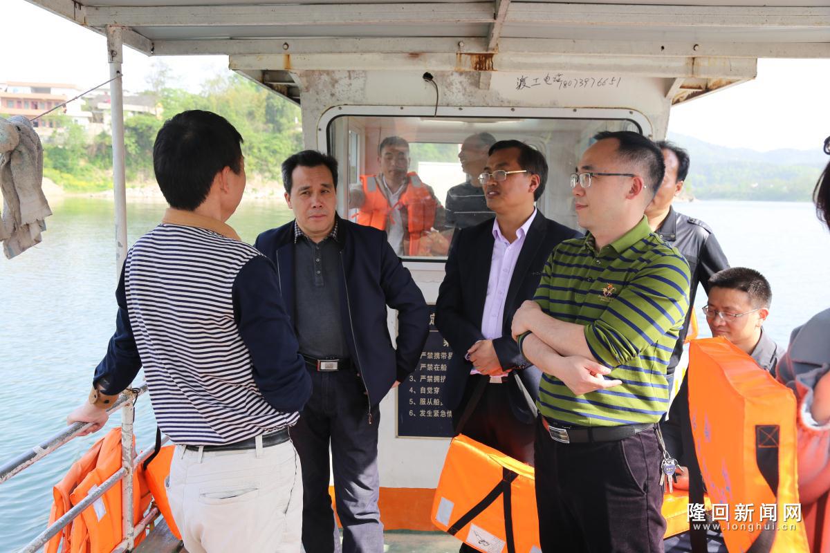 邓广雁到隆回县三阁司镇中洲村调研指导脱贫攻坚工作